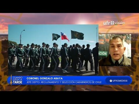 N&uacute;mero de Cursos de Formaci&oacute;n de Carabineros en Chile