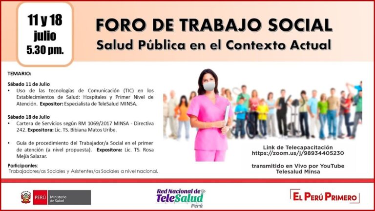 Curso de Trabajo Social y Salud P&uacute;blica en Chile