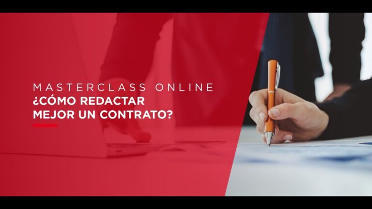 Cursos Efectivos para Redactar Contratos en Chile
