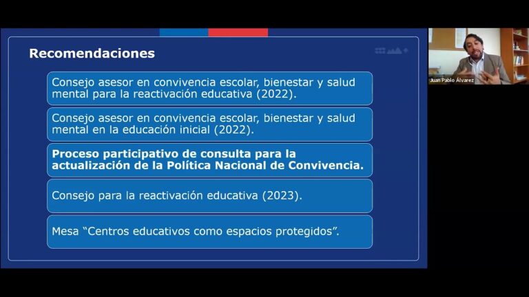 Objetivos Generales del Consejo de Curso en Chile