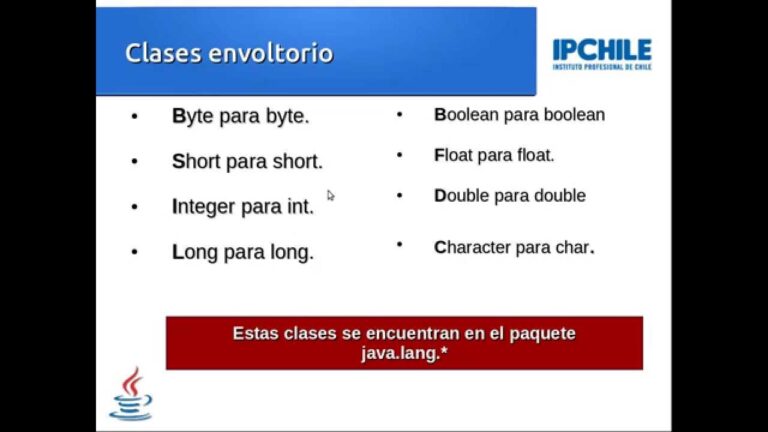 Cursos Presenciales de Java en Chile