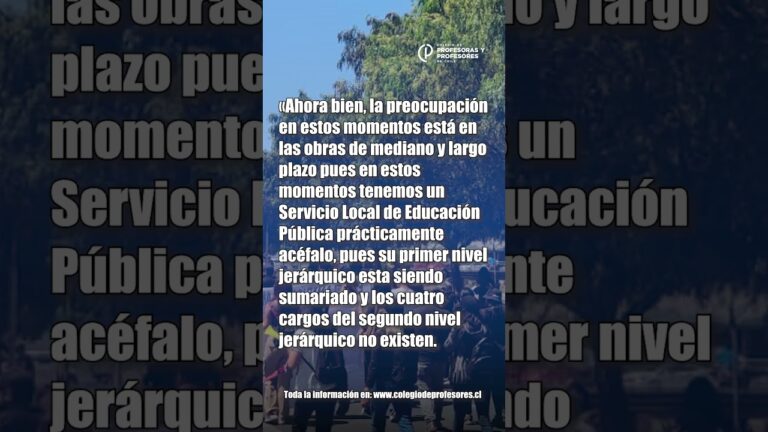 Desaf&iacute;os en la Educaci&oacute;n en Chile: Problemas y Soluciones