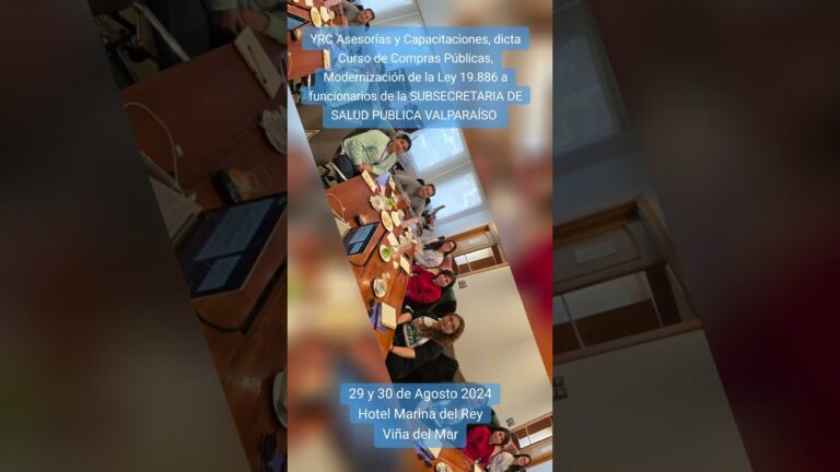 Curso de Compras en Valpara&iacute;so, Chile
