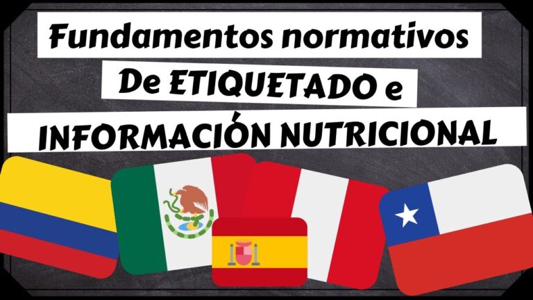 Curso de Etiquetado Nutricional en Chile