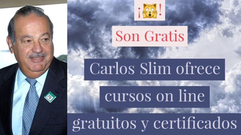 Cursos Virtuales de la Fundaci&oacute;n Carlos Slim en Chile